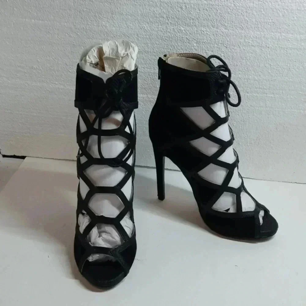 Qupid open toe back closure sandals